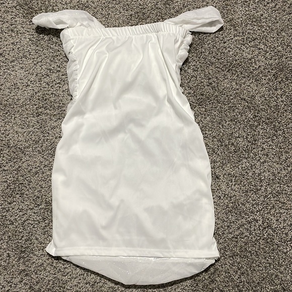 Haykey Sexy off the Shoulder Sparkle Dress - Picture 9 of 10